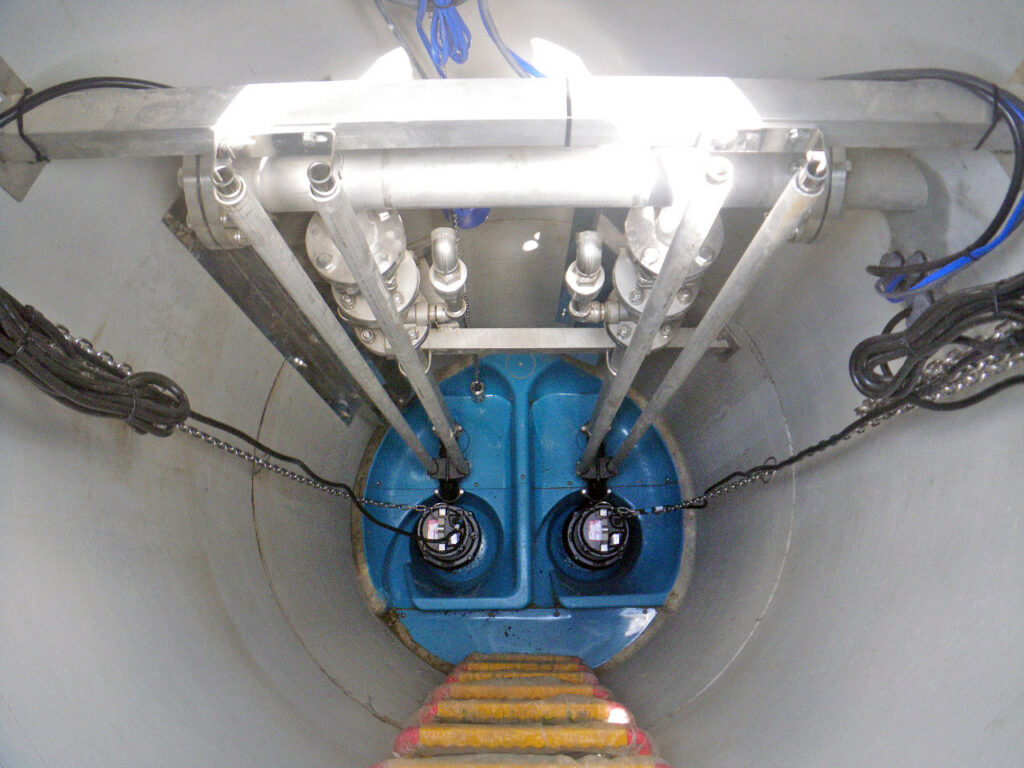 マンホールポンプ設備設置工事3 (完成)